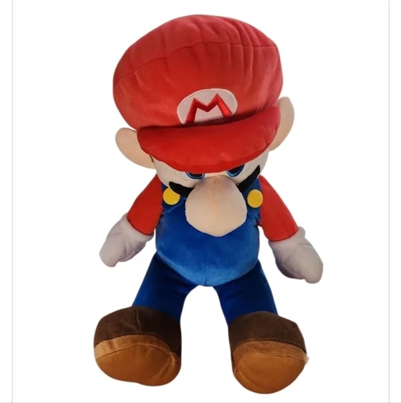 Super Mario Jumbo 24" Plush Figure w/Secret Compartment Nintendo Licensed Pillow - Picture 3 of 7